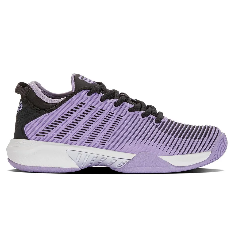 Women's Hypercourt Supreme Tennis Shoes Purple Rose and Moonless Night