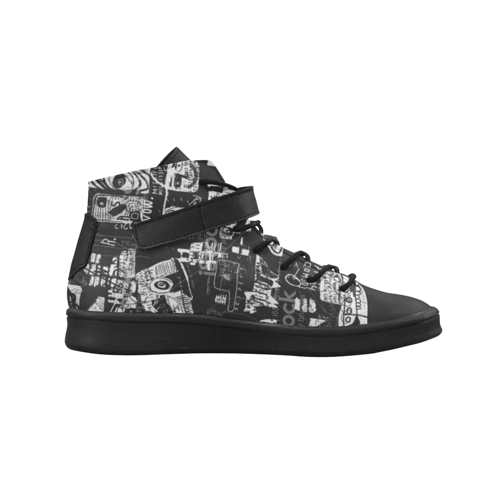 Women's print Lyra Round Toe Women's Fashion Leather sports Shoes