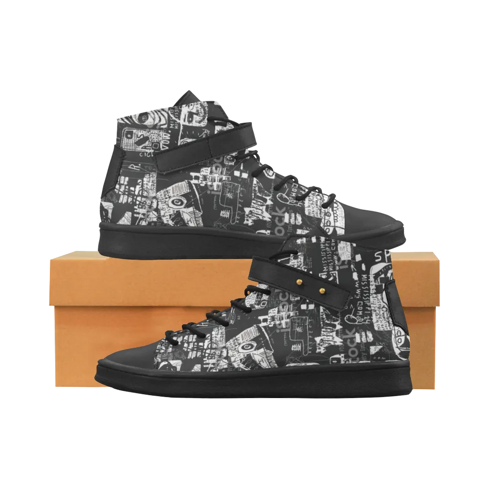 Women's print Lyra Round Toe Women's Fashion Leather sports Shoes