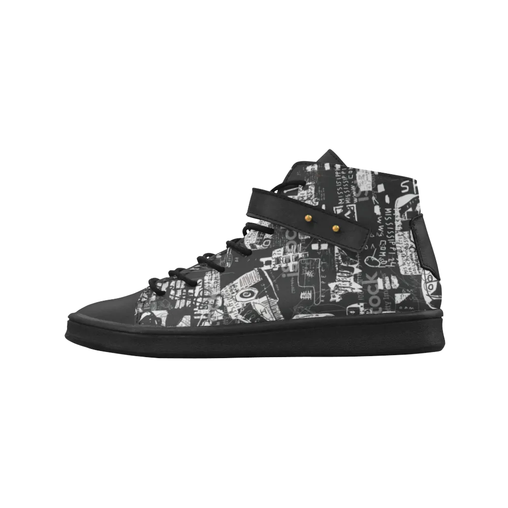 Women's print Lyra Round Toe Women's Fashion Leather sports Shoes