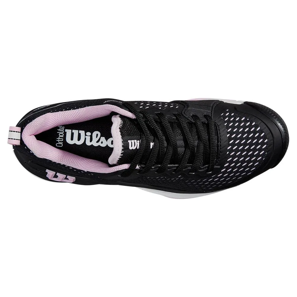 Women's Rush Pro 4.5 Tennis Shoes Black and Pirouette
