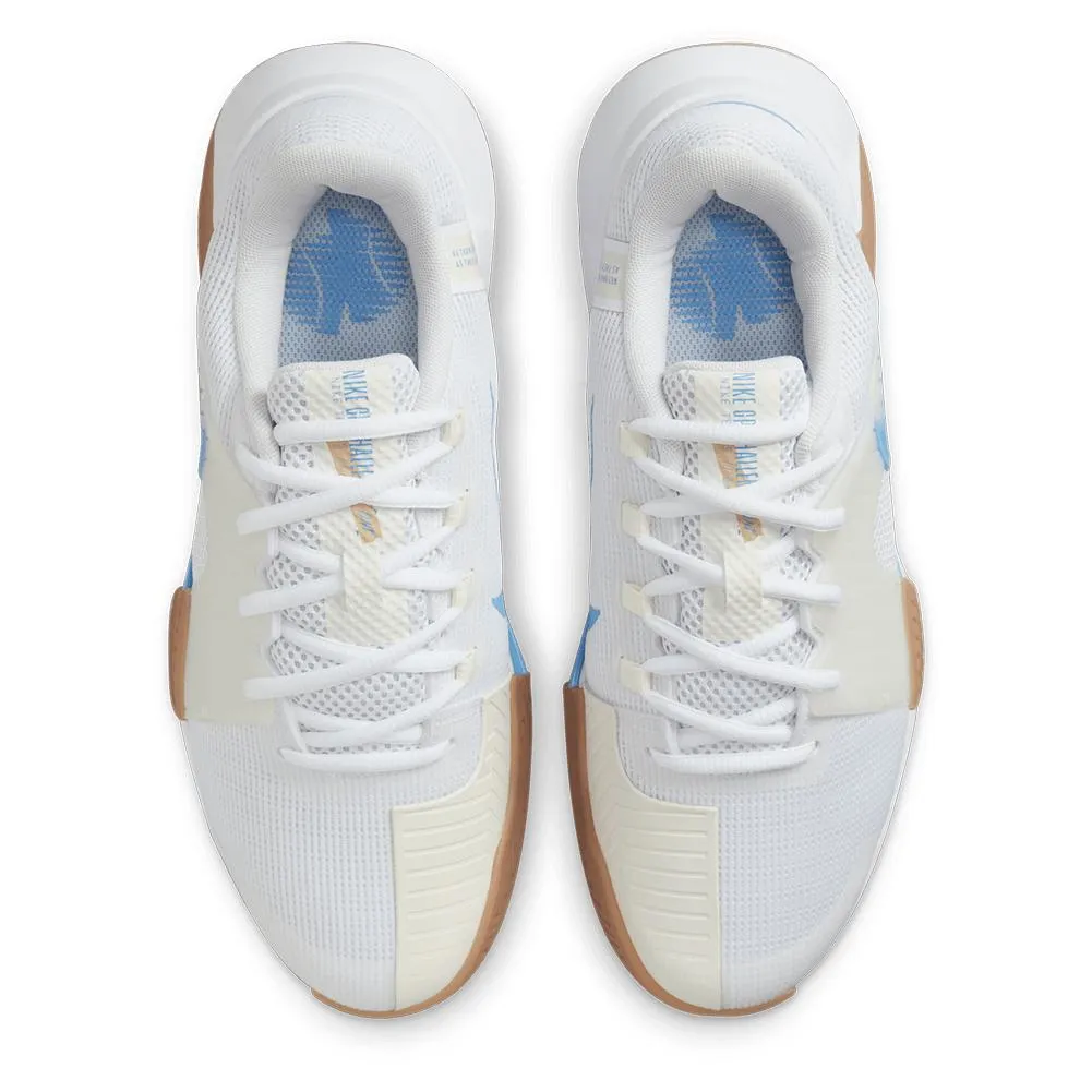 Women's Zoom GP Challenge 1 Tennis Shoes White and Light Blue
